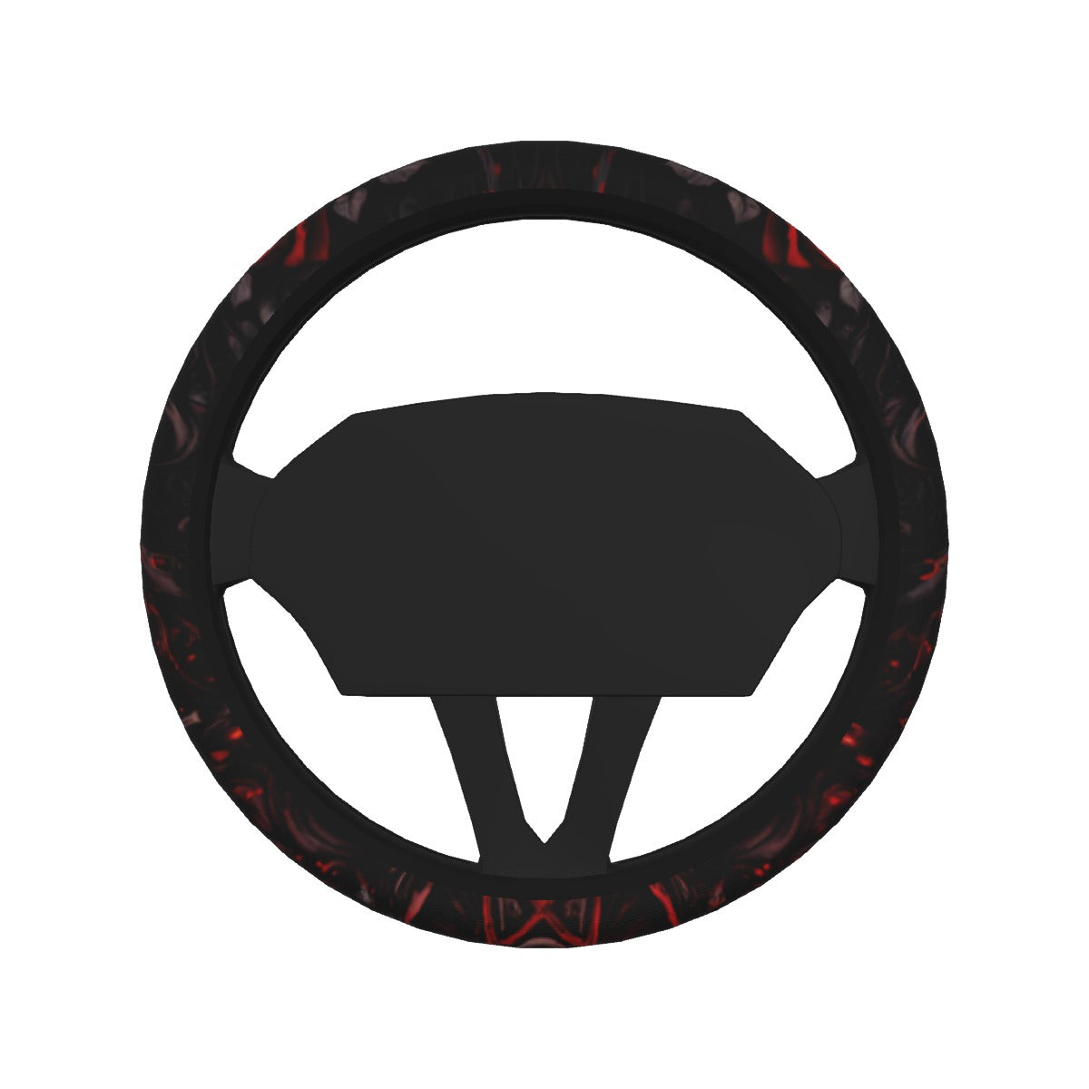 Anime Gothic Steering Wheel Cover | All-Over Print | Anti-Slip Grip | Universal 36–38cm | GRIPDRIVE